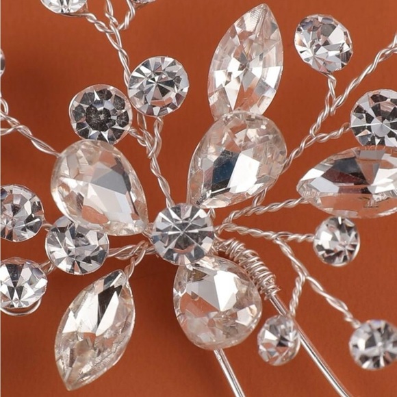 Elegant Silver Hair Pins (2). Brand new never worn. - Picture 2 of 5